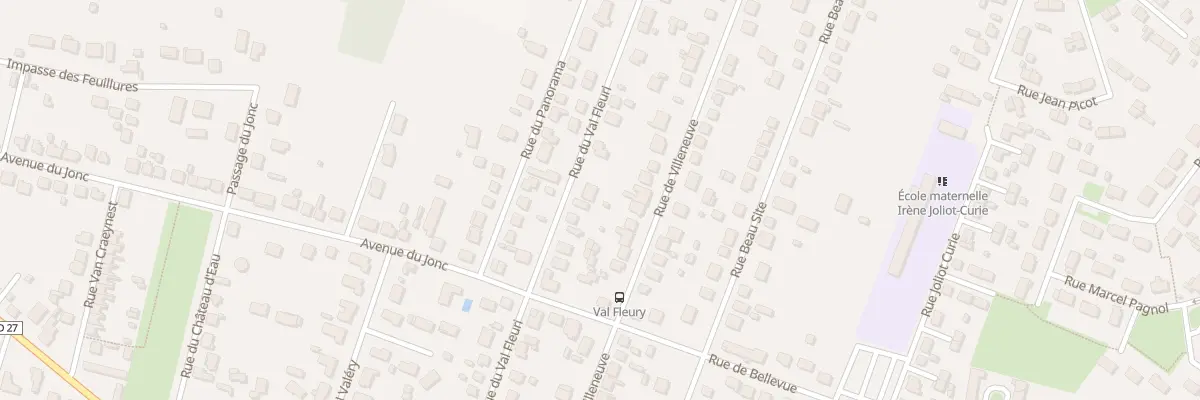 Plan du 35 Rue du Val Fleury à Vierzon