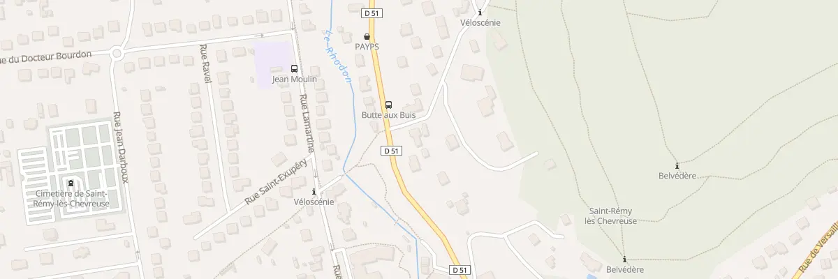 Plan du 12 Rue de Port Royal à Saint-Rémy-lès-Chevreuse