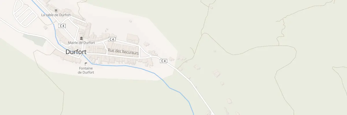 Plan du 5 Rte de Malamort à Durfort