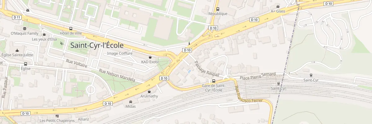Plan du 11 Av Pierre Curie à Saint-Cyr-l’École