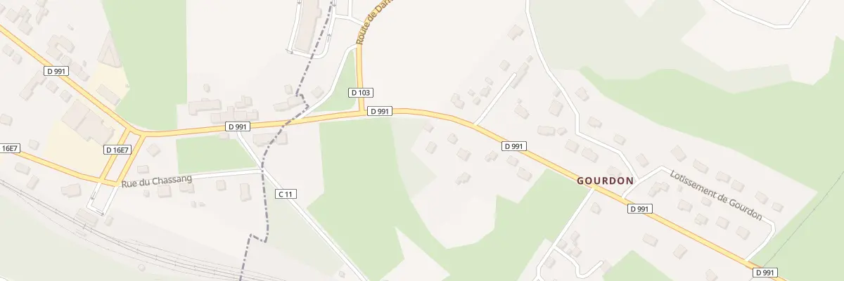 Plan du 75 Rte de Neuvic à Moustier-Ventadour