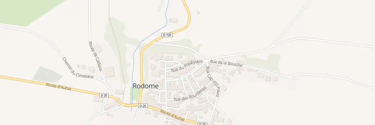 Plan du 9004 Le Village à Rodome