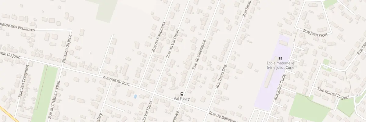 Plan du 54 Rue de Villeneuve à Vierzon