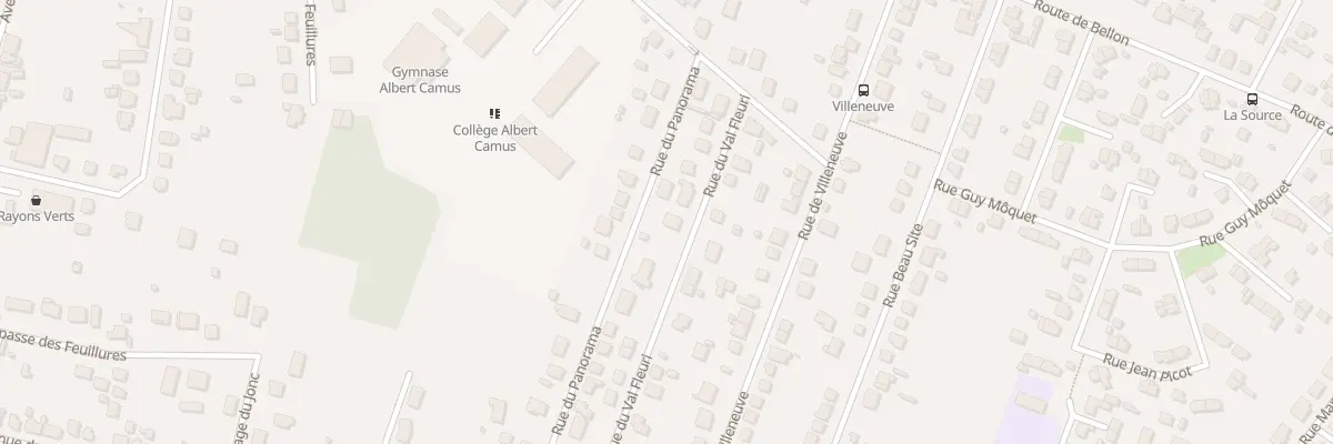 Plan du 12 Rue du Val Fleury à Vierzon