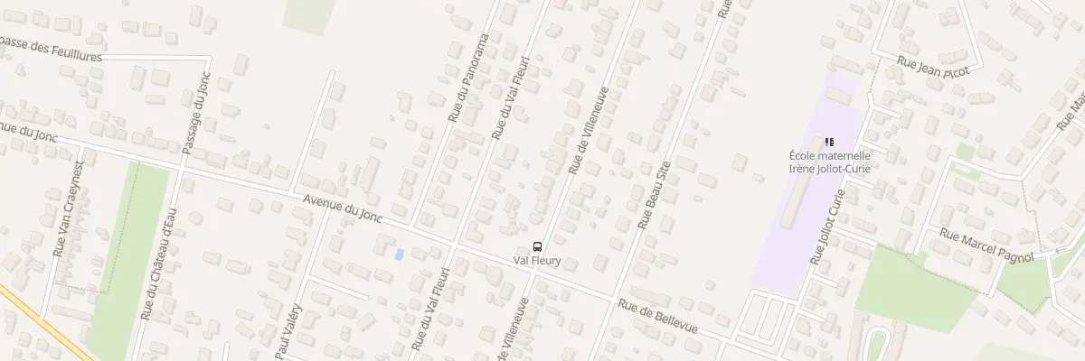 Plan du 58 Rue de Villeneuve à Vierzon