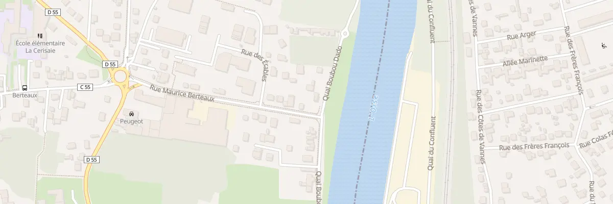 Plan du 65 Rue Maurice Berteaux à Maurecourt