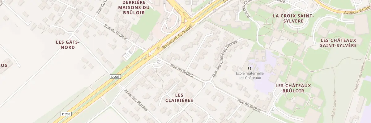Plan du 83 Rue du Brûloir à Cergy