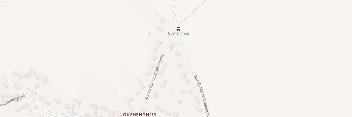 Plan du 2 Rue du Marot Guehengnies à Verderel-lès-Sauqueuse