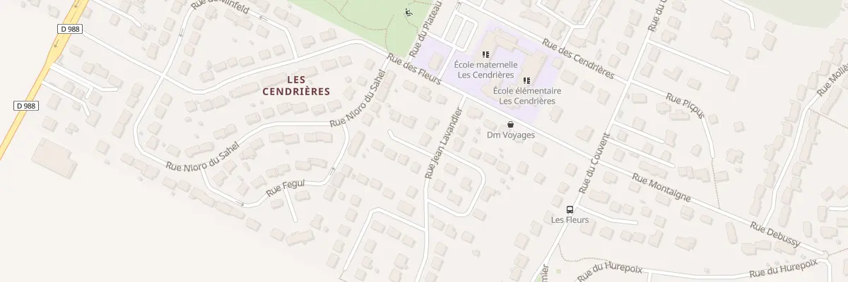 Plan du 6 Av Jean Lavandier à Limours