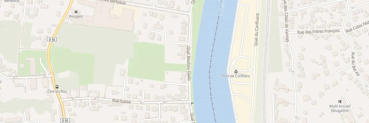Plan du 16 Quai Boubou Dado à Maurecourt