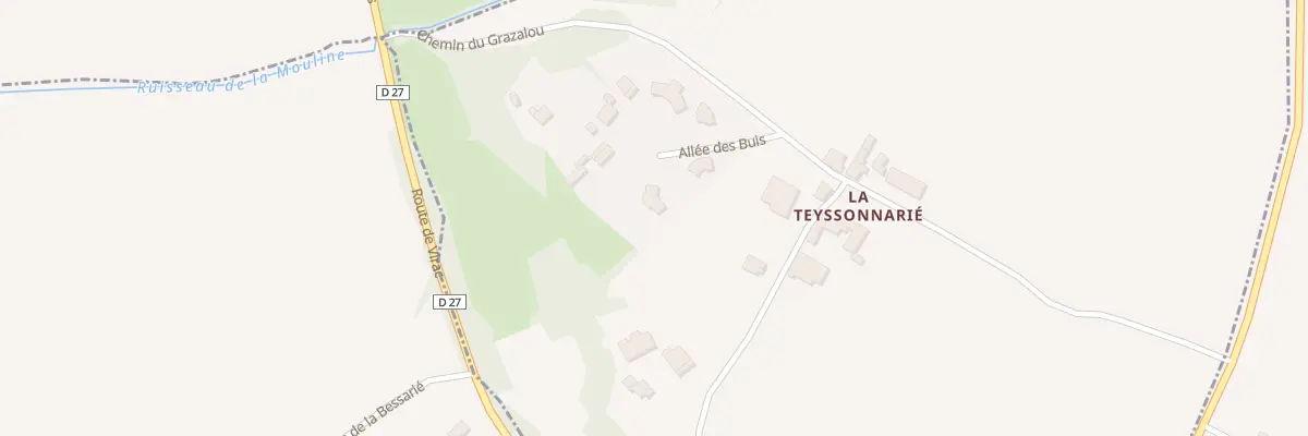 Plan du 105 All des Buis à Labastide-Gabausse