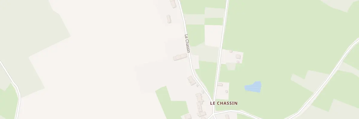 Plan du 5 Le Chassin à Bétête