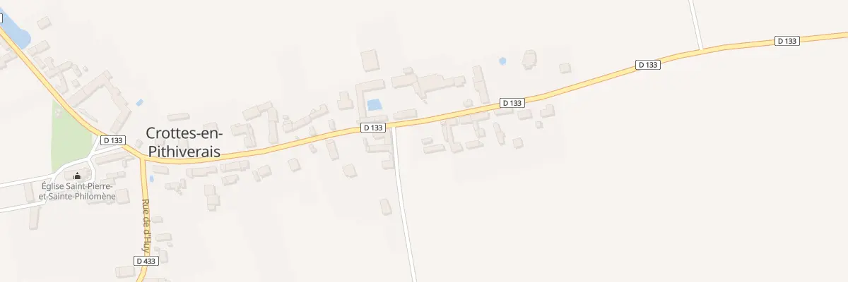 Plan du 23 Rue de la Mairie à Crottes-en-Pithiverais