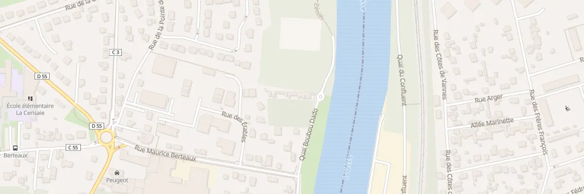 Plan du 7 Quai Boubou Dado à Maurecourt