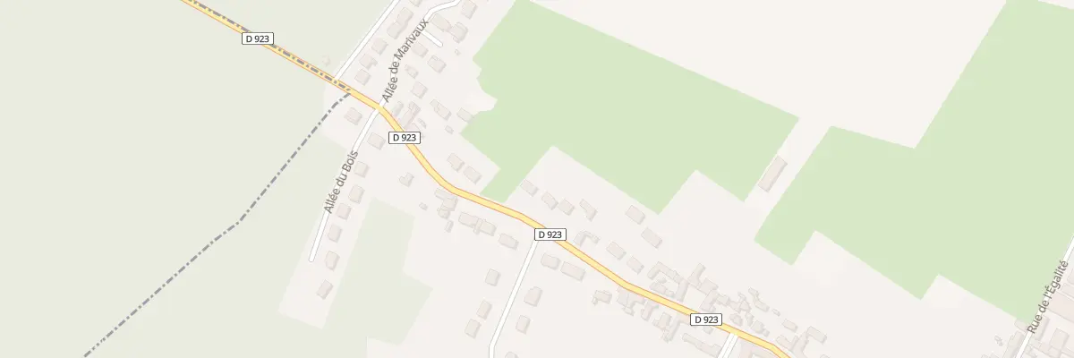 Plan du 58 Rue de la Gloriette à Villeneuve-les-Sablons