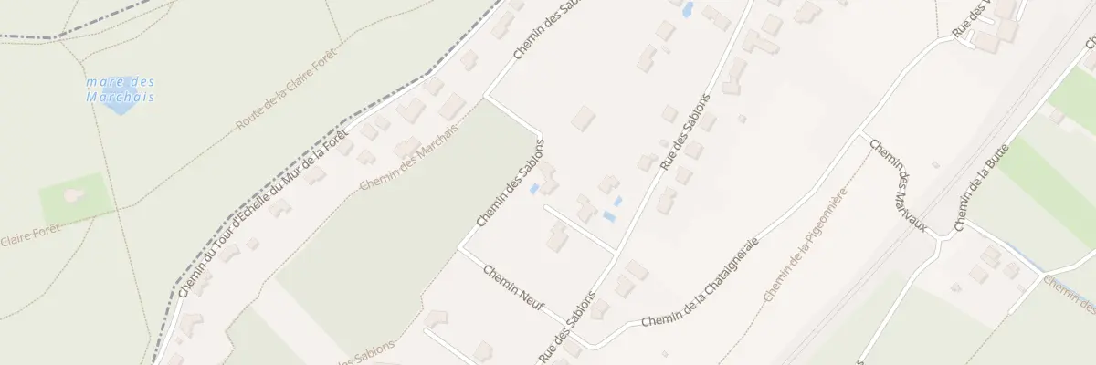 Plan du 48 Rue des Sablons à Mareil-Marly