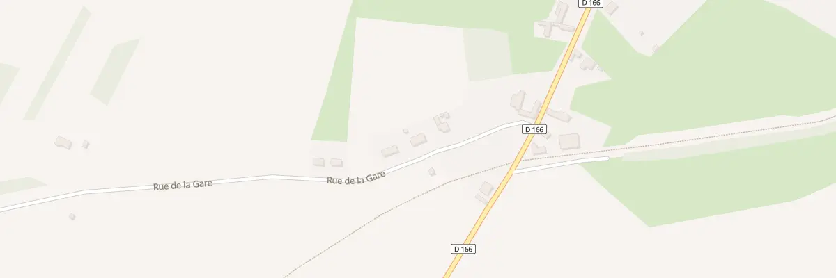 Plan du 2B Rue de la Gare à Conteville