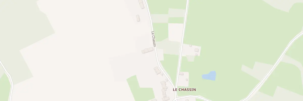 Plan du 5 Le Chassin à Bétête