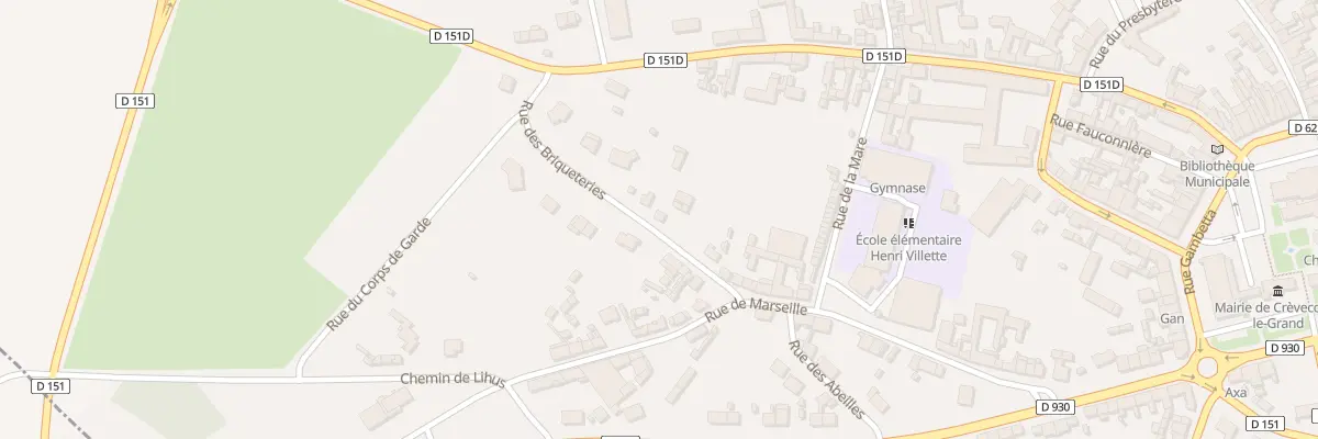 Plan du 12 Rue des Briqueteries à Saint-Omer-en-Chaussée