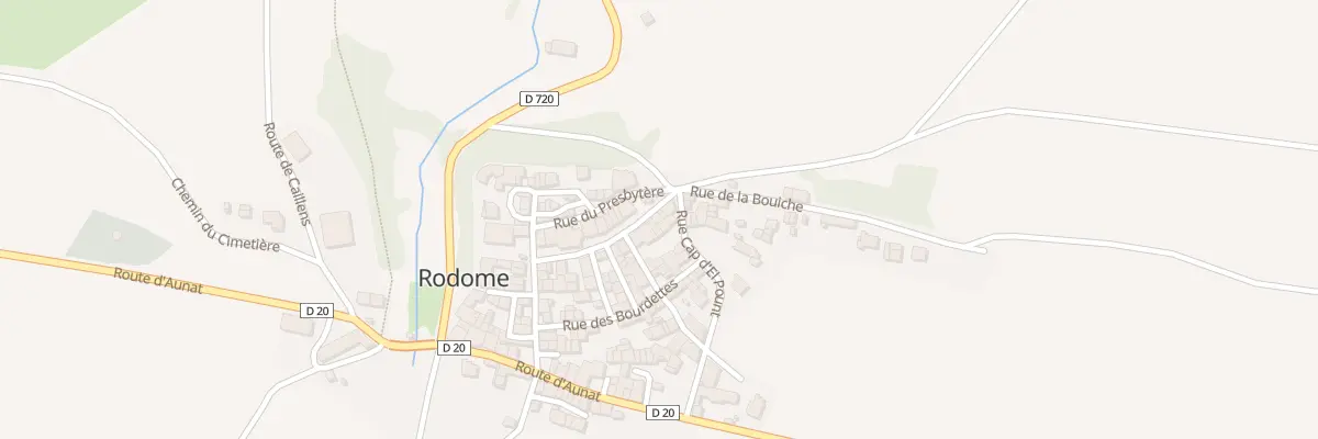 Plan du 126 Le Village à Rodome