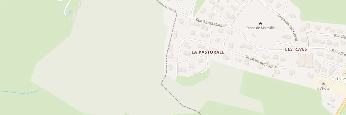 Plan du 10 Imp des Châtaigniers à Maleville