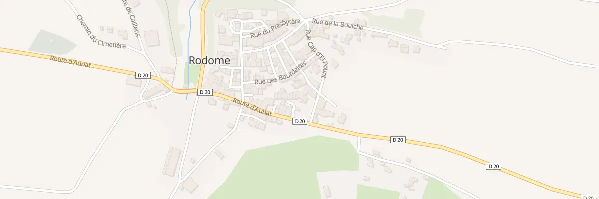 Plan du 57 Le Village à Rodome