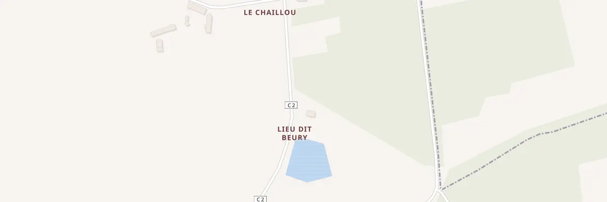 Plan du 234K Beury à Lury-sur-Arnon