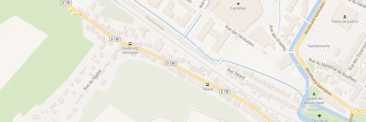 Plan du 62 Rue du Faubourg Saint-Jean à Beauvais