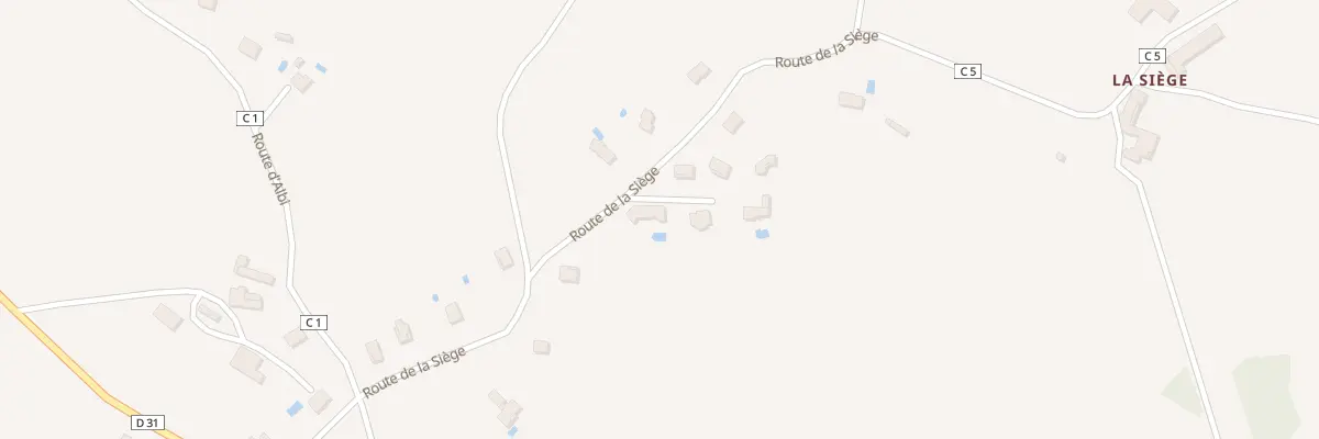 Plan du 5136 Las Pesebos à Rouffiac