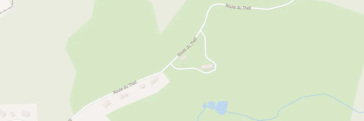 Plan du 3 Rte du Theil à Moustier-Ventadour