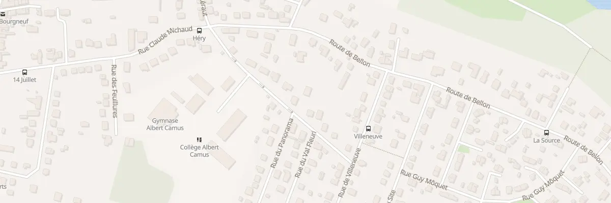 Plan du 17 Rue d’Héry à Vierzon