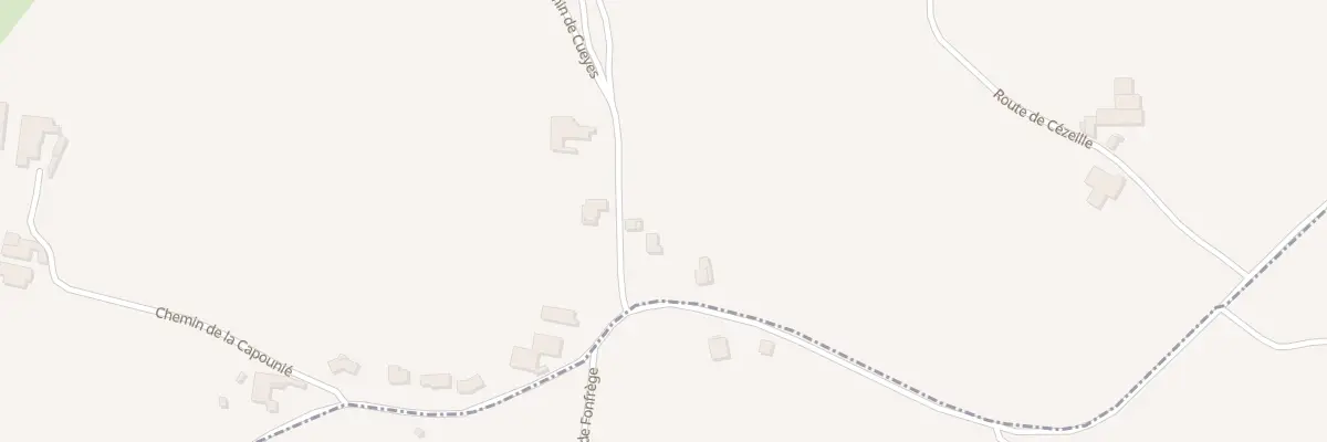 Plan du 4 Che de Cueyes à Sainte-Croix