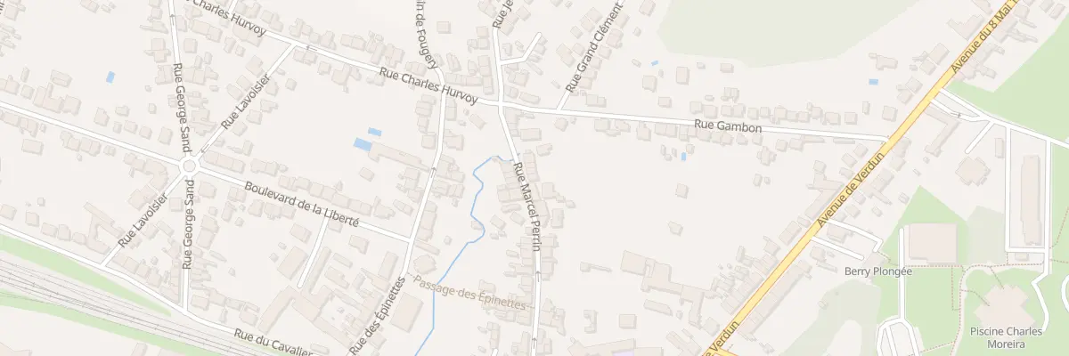 Plan du 41 Rue Marcel Perrin à Vierzon