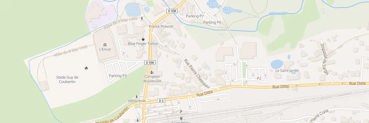 Plan du 20 Rue Chesneau à Saint-Rémy-lès-Chevreuse