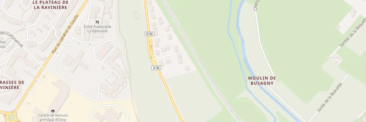 Plan du 32 Rue des Pâtis à Osny