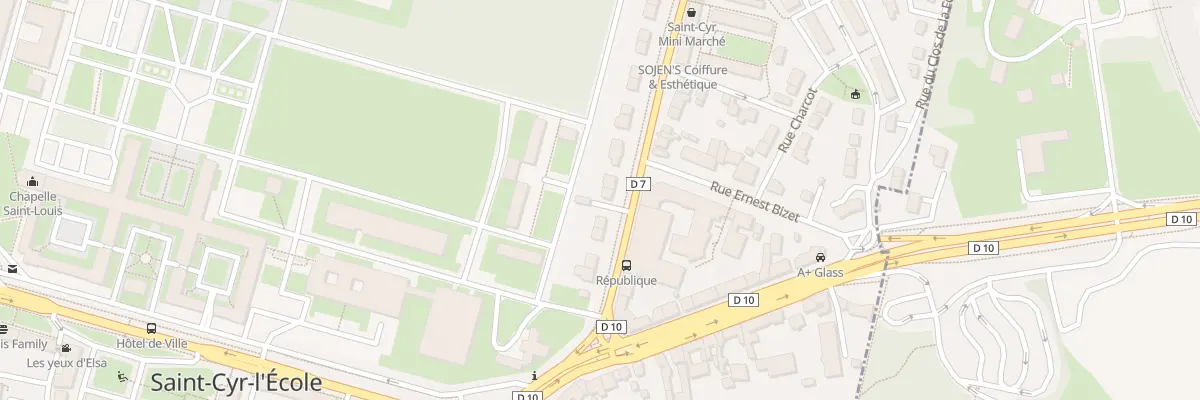 Plan du 5 Rue du Docteur Vaillant à Saint-Cyr-l’École