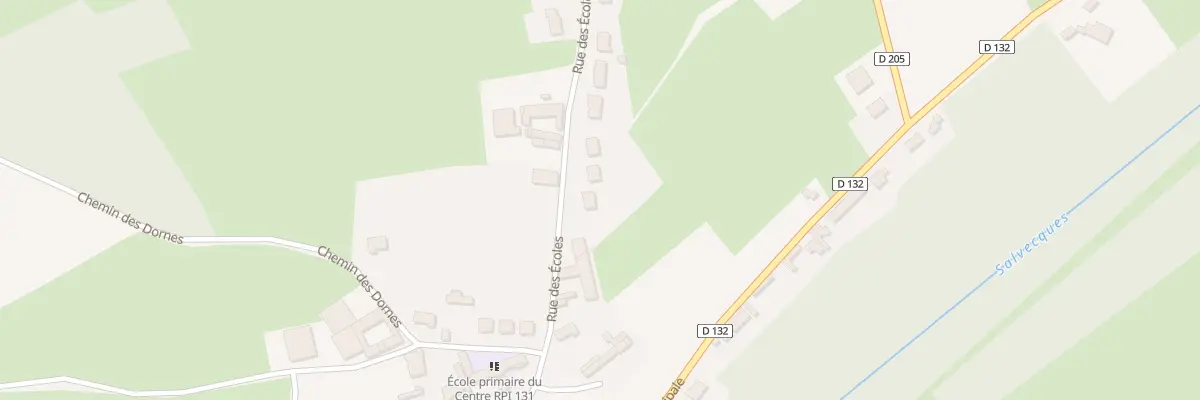 Plan du 8B Rue des Ecoles à Wismes