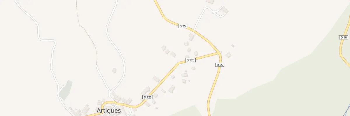 Plan du 97 La Liauze à Artigues