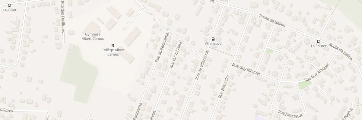 Plan du 5 Rue du Val Fleury à Vierzon