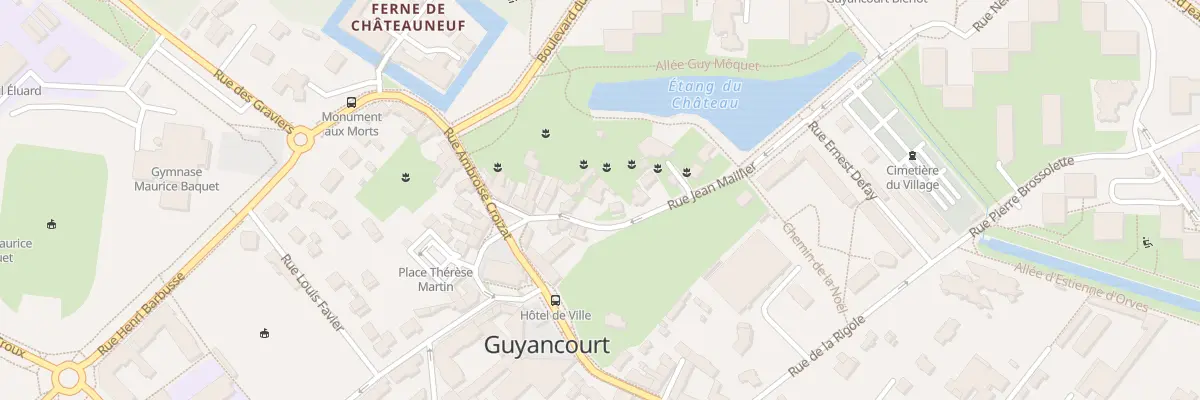 Plan du 9 Rue Jean Maillier à Guyancourt