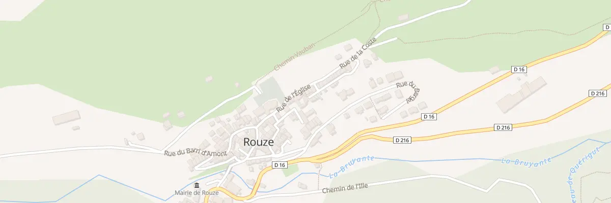 Plan du 10 Le Village à Rouze