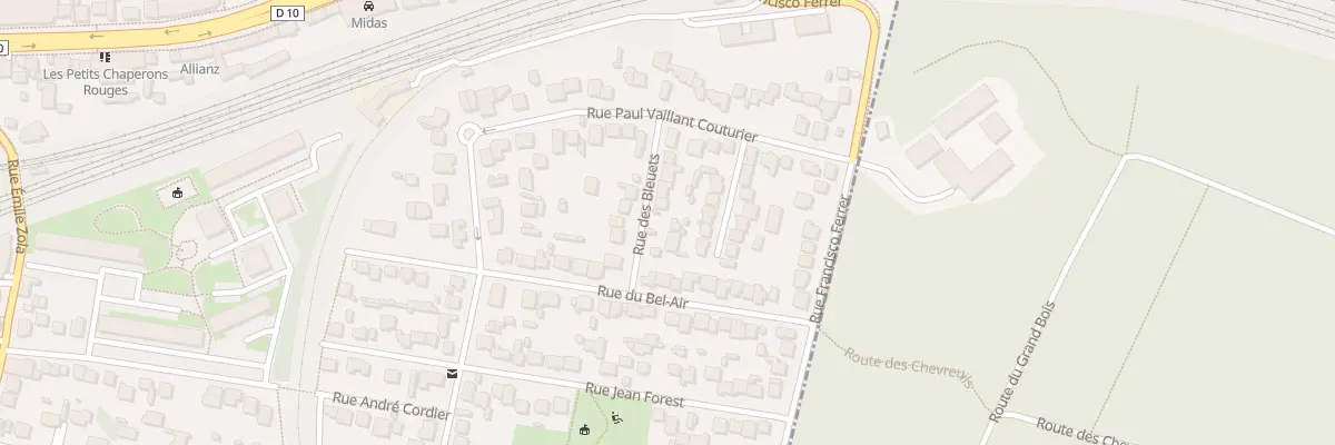 Plan du 9 Rue des Bleuets à Saint-Cyr-l’École
