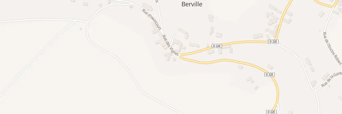 Plan du 3 Rue d’Heurcourt à Berville