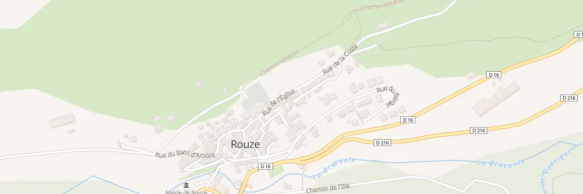 Plan du 11 Le Village à Rouze