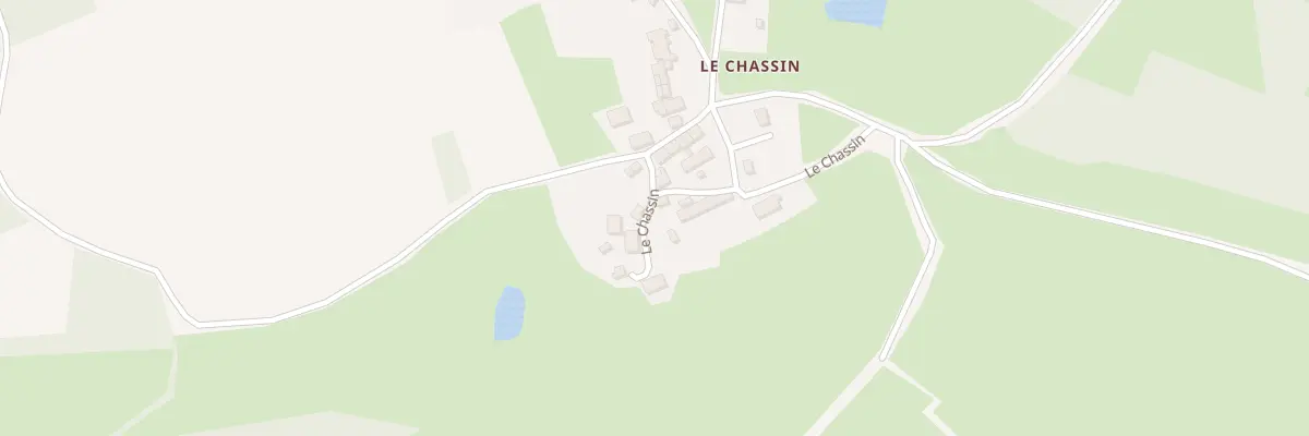 Plan du 13B Le Chassin à Bétête