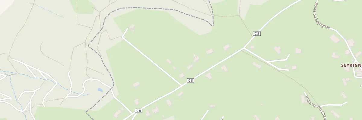 Plan du 5184F Pech de Pontou à Lunan