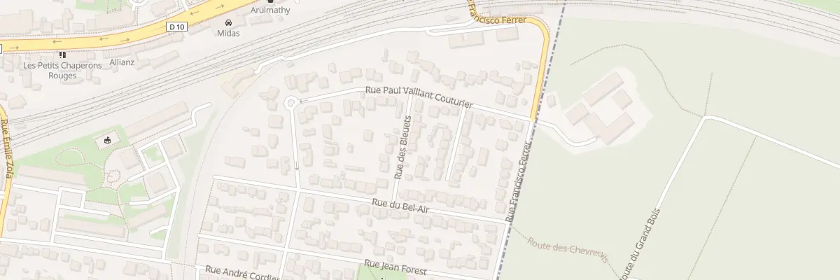 Plan du 5 Rue des Bleuets à Saint-Cyr-l’École