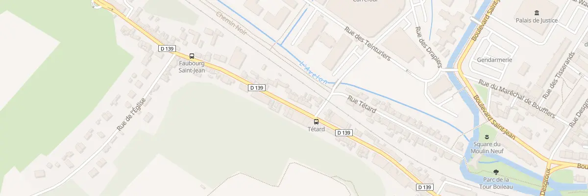 Plan du 54 Rue du Faubourg Saint-Jean à Beauvais