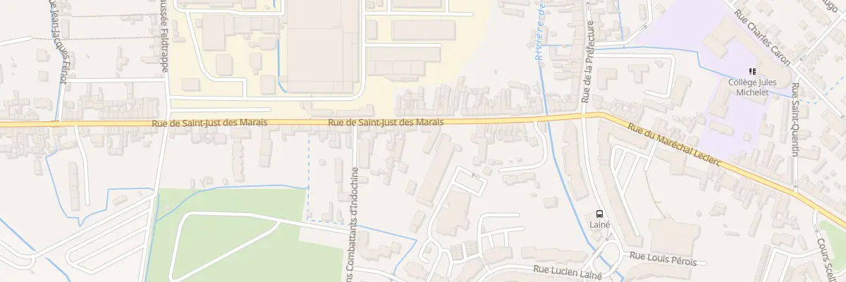 Plan du 27 Rue de Saint-Just des Marais à Beauvais