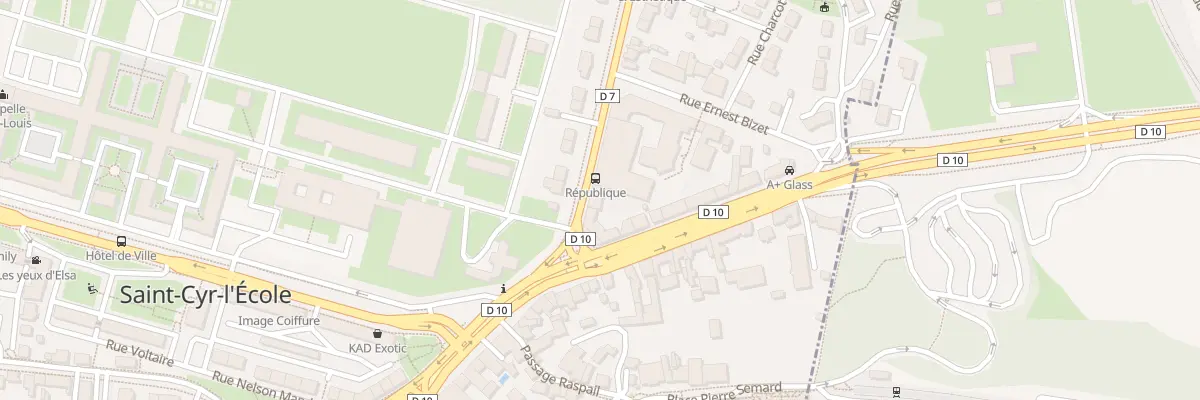 Plan du 4 Rue du Docteur Vaillant à Saint-Cyr-l’École
